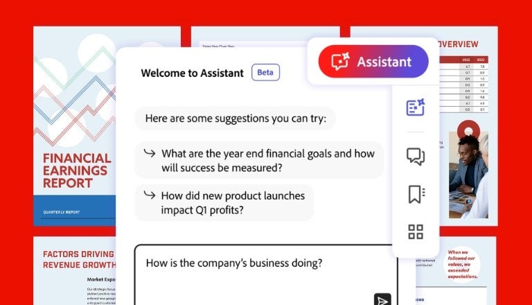 Aumenta tu productividad con la IA generativa en Adobe Acrobat