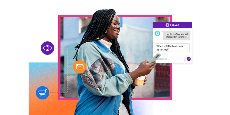 A customer experiences an interaction that exemplifies a great customer journey experience.