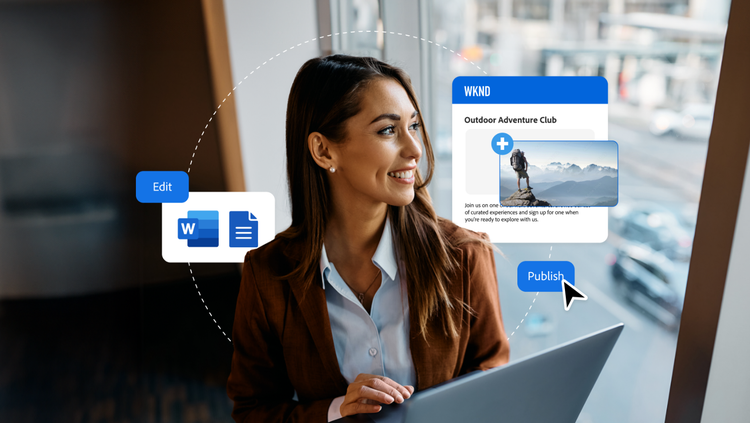 How Adobe Experience Manager Sites utilises the separation of concerns principle card image