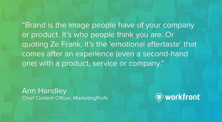 brand quote ann handley