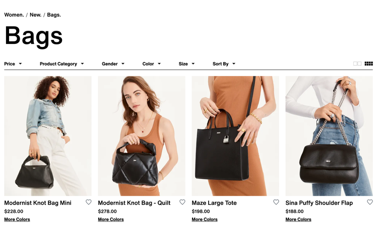 Category product recommendations