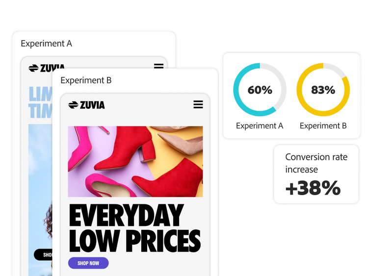 Website loading at different rates to optimise user experience
