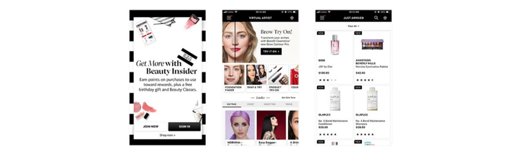 Sephora ecommerce app