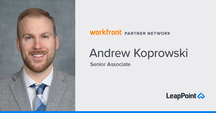 Headshot of Andrew Koprowski, Senior Associate at LeapPoint