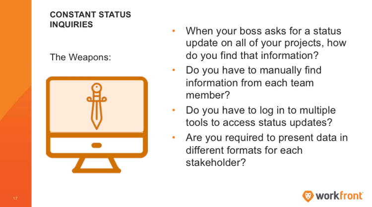 Constant Status Inquires graphic