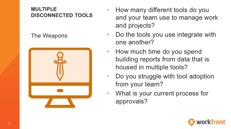 Multiple Disconnected Tools graphic