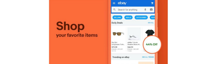 eBay ecommerce app