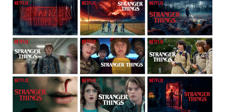 Neflix's multitiered recommendations