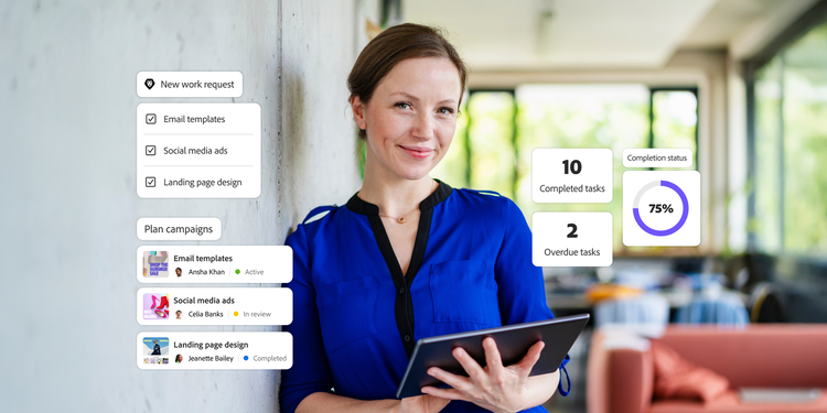Interface showing campaign planning, task assignment, and progress tracking for project scope execution.