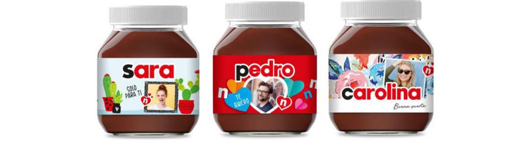 Nutella dynamic personalization