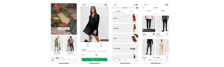 ASOS ecommerce app