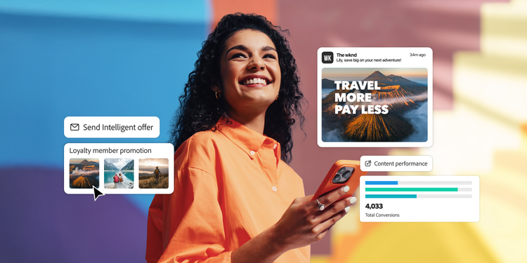 marketer looks at personalized content delivered to a customer and measures its performance.