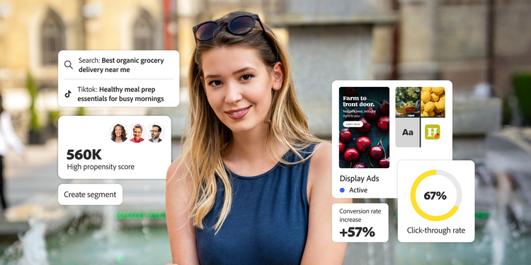 An image showing a display advertisement and its performance metrics.