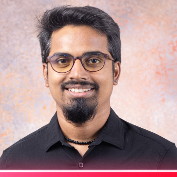 Pratheep Arun Raj B Headshot
