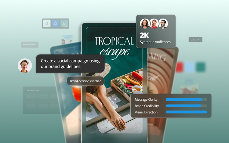 Brand knowledge graph applies brand guidelines, audience insights, and decisions to AI-assisted campaign creation.