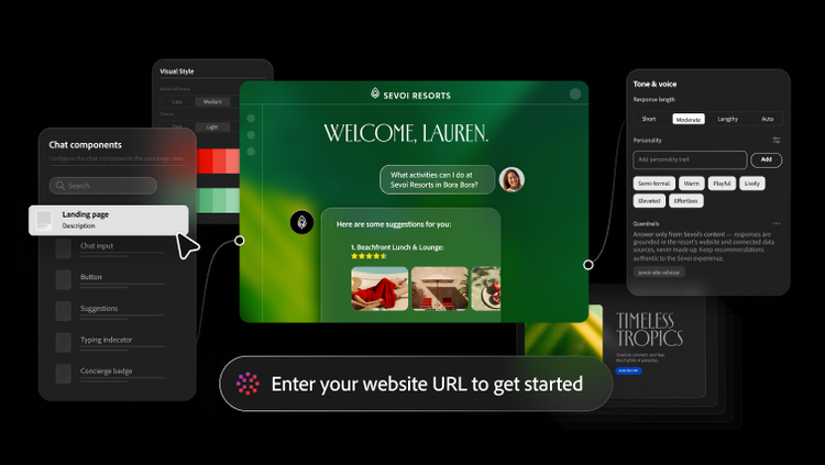 Adobe Brand Concierge: Build Conversational AI in Minutes
