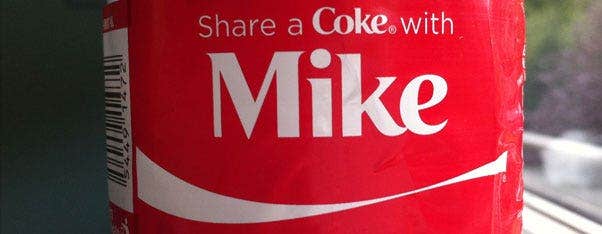 share a coke with mike