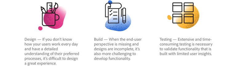 design, build, testing graphic