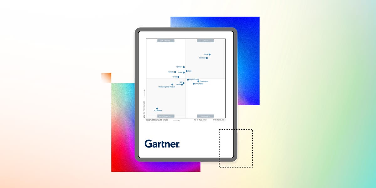 Adobe recognized in 2023 Gartner® Magic Quadrant™ for Multichannel