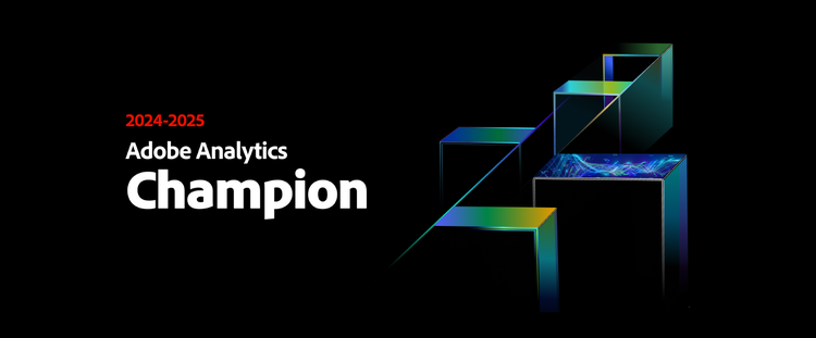 2024-2025 Adobe Analytics Champions banner