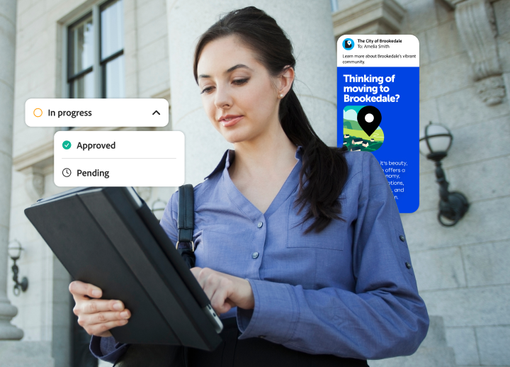 An individual and onboarding email for a civic leadership program