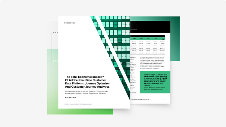 Adobe verbindet Daten, Erkenntnisse und Interaktionen für einen beträchtlichen ROI, Bild