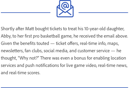 Email story