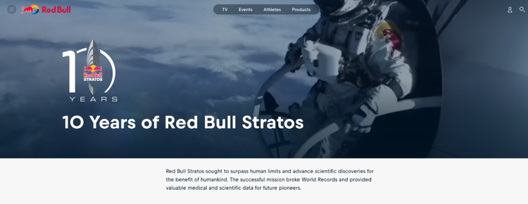 Red Bull campaign example