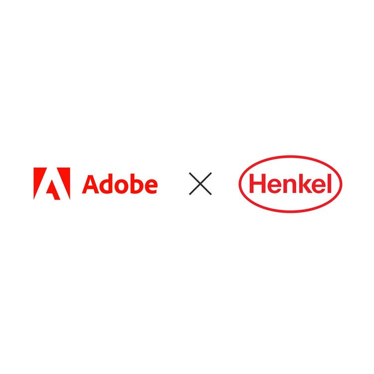 Adobe + Henkel logos