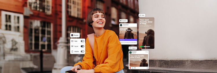 Bild, das den Einsatz von Adobe-Tools zur Skalierung von Content und Automatisierung von Workflows hervorhebt.
