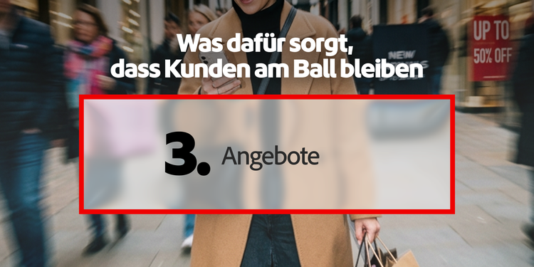 Top-Treiber für Kundeninteraktion: Sonderangebote