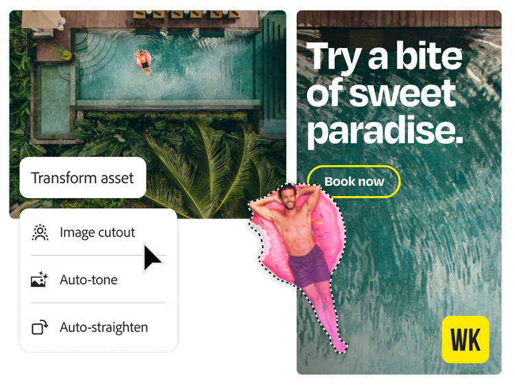 https://main--bacom--adobecom.hlx.page/assets/videos/products/experience-manager/assets/asset-activation/media_1c76886338ee38c9fb7cbe526a3912f4b3d23fe74.mp4#_autoplay1 | La imagen de una persona flotando en una piscina se recorta con la herramienta de selección automática