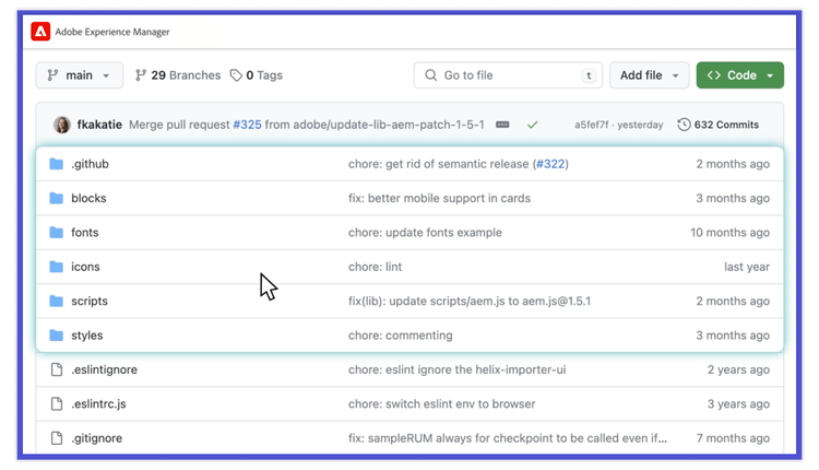 https://main--bacom--adobecom.hlx.page/fragments/products/modal/videos/adobe-experience-manager/sites/developer-tools/optimized-boilerplate-code#optimized | Optimized boilerplate demo video | :play-medium: