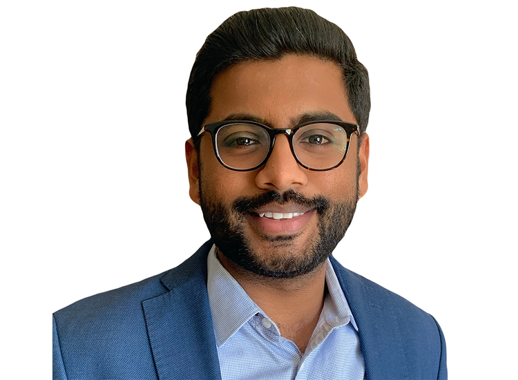 Karthik Muralidharan (portrait)