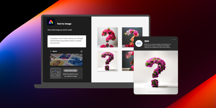 IBM reimagines content creation and digital marketing with Adobe Firefly generative AI marquee