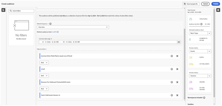 Image de la publication d’audiences pour le reciblage