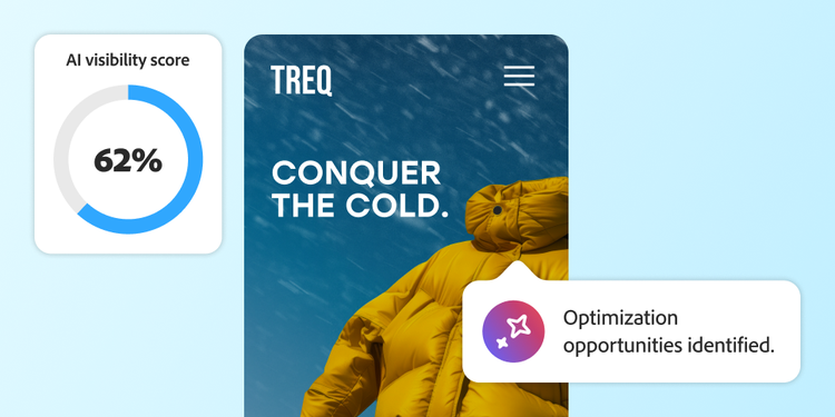 Une image illustrant comment un processus de découverte optimisé par l’IA peut générer un trafic de meilleure qualité et augmenter les conversions commerciales sur le site.