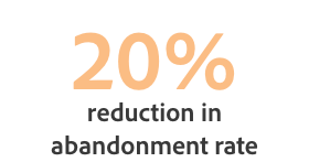 de réduction du taux d’abandon