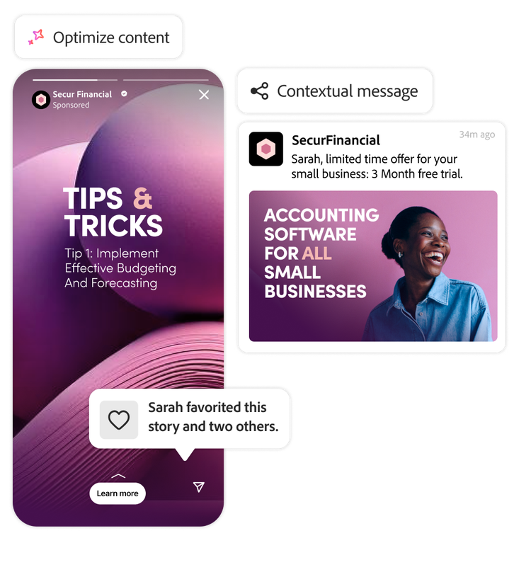 AI using customer behavior context data to generate a personalized offer