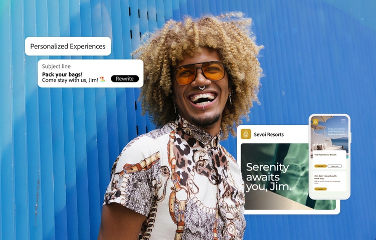 Adobe Journey Optimizer dashboard showing campaign performance metrics and audience engagement insights.