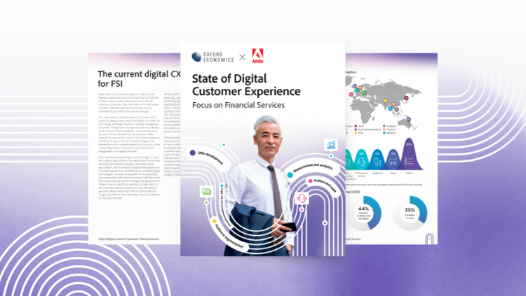 The state of customer experience in financial services card image