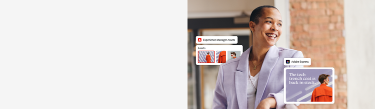 A happy customer and a personalized ad