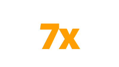 7X