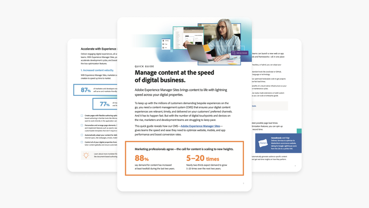 Drive content to conversion with the right CMS card image