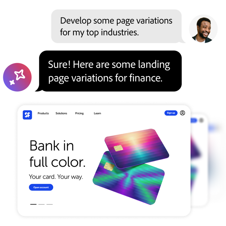Marketing ottimizzato con gli agenti di Experience Manager