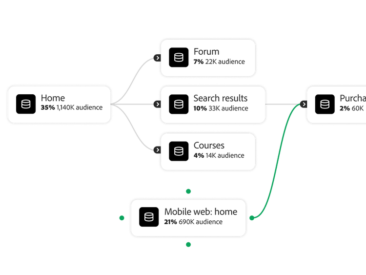 Il profilo di una cliente e una connessione dati con Google Ads