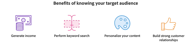 Vantaggi di conoscere il proprio pubblico target immagine