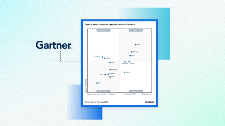 Magic Quadrant™ 2024 di Gartner® sulle piattaforme di digital
