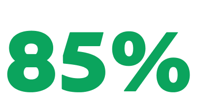 Aumento dell'85%