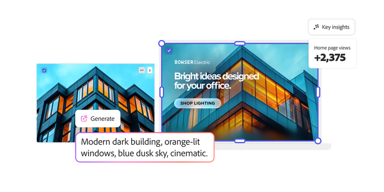 AIを活用して夕暮れ時の建物画像を生成し、ホームページのページビューを向上させました